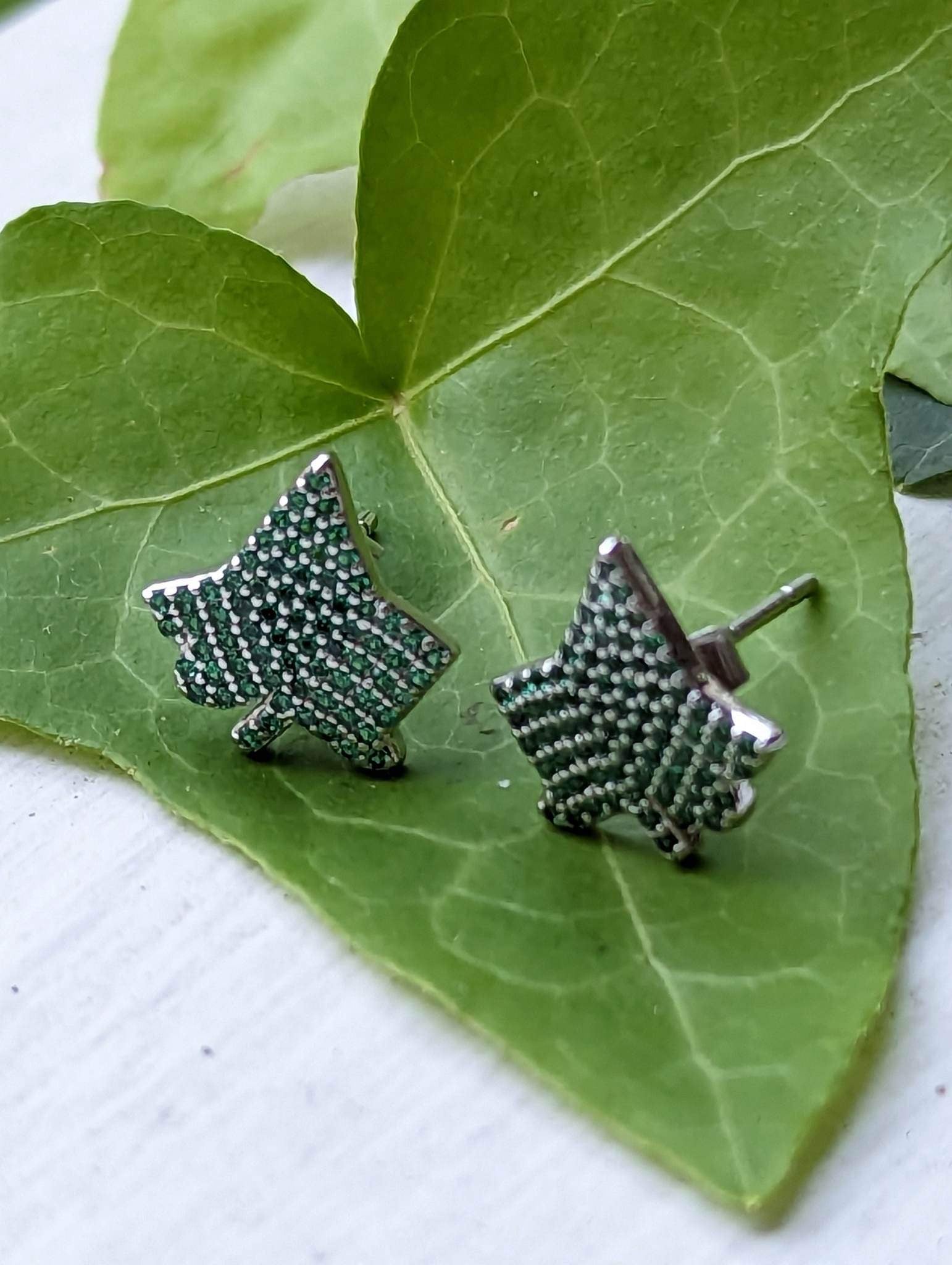 Ivy Leaf Classic Studs